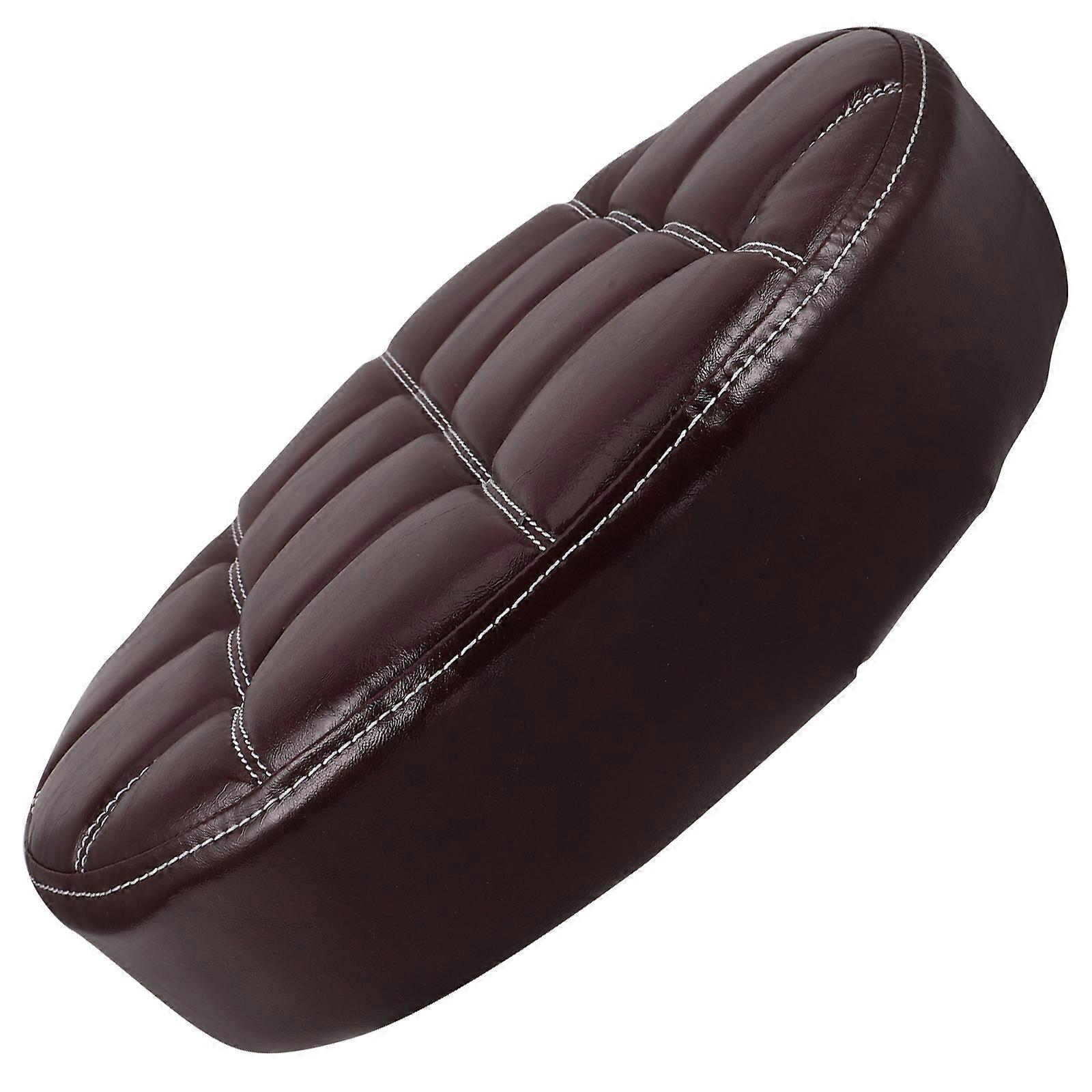 Round Chair Seating Pad Ergonomic Support For Adults In Home And Commercial Use PU Material 32.00X32.00X7.50CM Stable Base 1Pack
