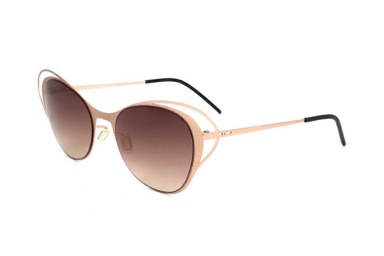 Sonnenbrille Italia Independent MOD 0219 I THIN METAL 121 GOLD PINK 52/20/140 DAMEN