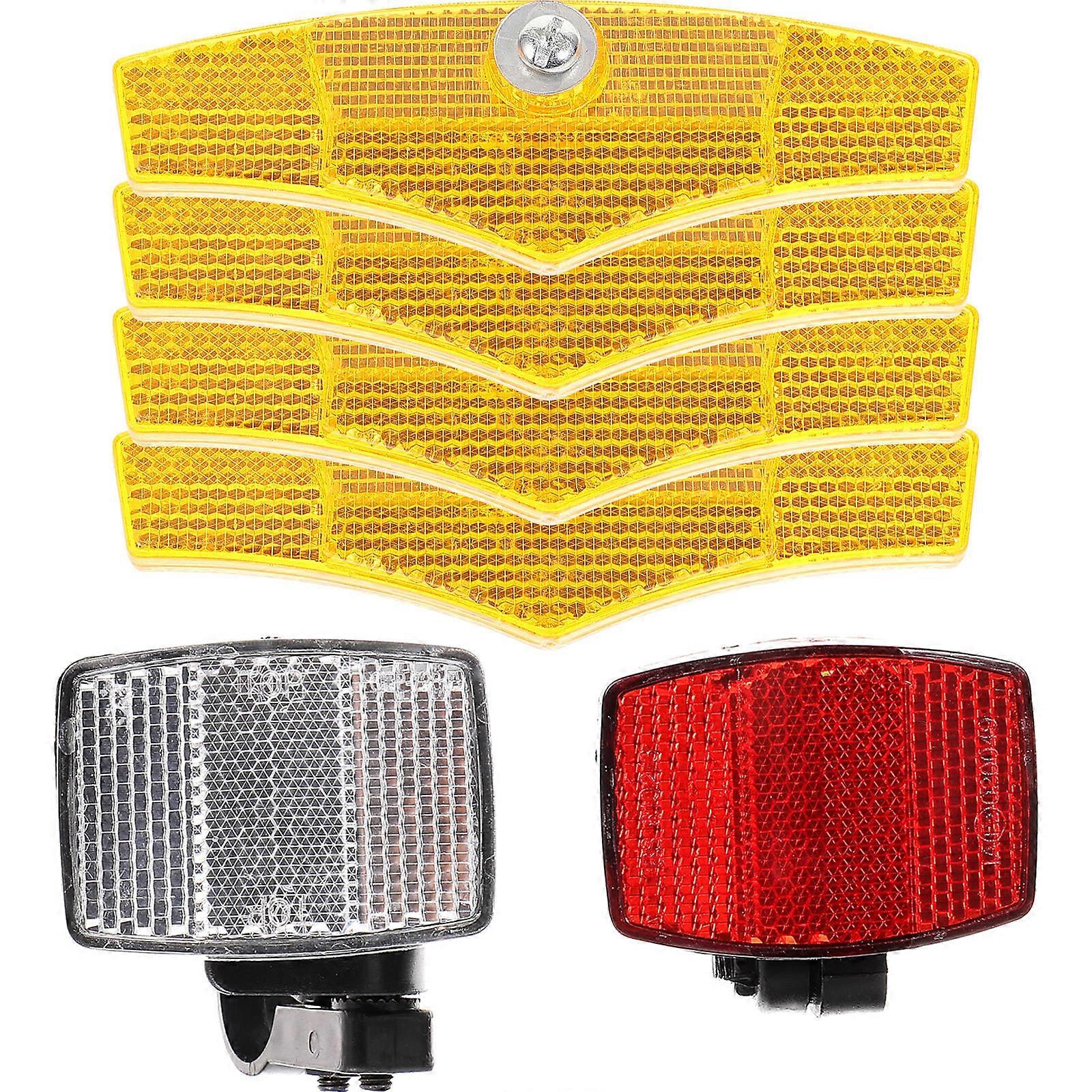 Reflector Cycling Professional Design Kit For Cyclists Outdoor Cycling Durable Plastic 1 Set