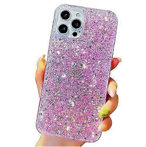 Glitter Case Compatible with iPhone Case Sparkle Sparkly Bling Cute