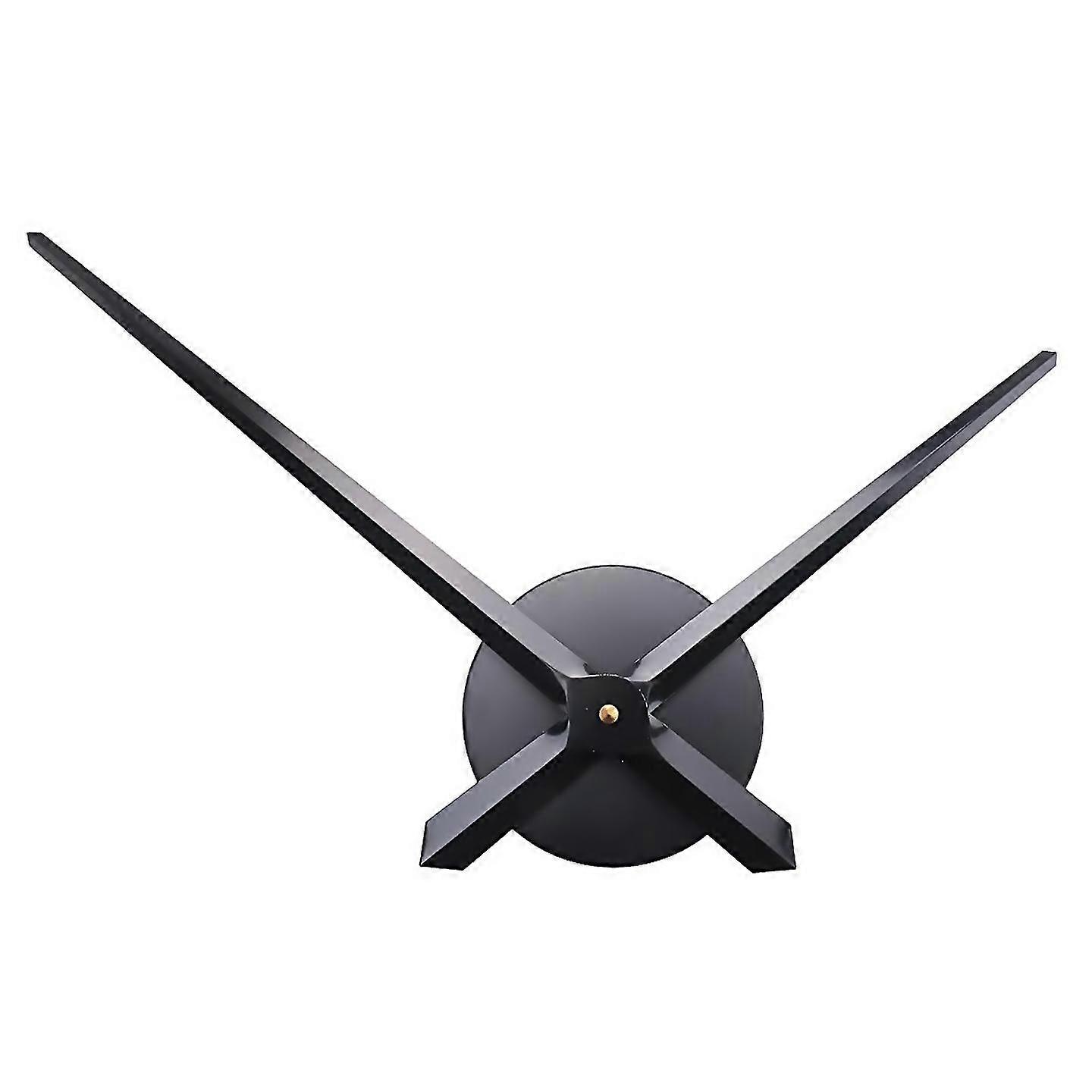 For 3d Clock Handsdiy Large Clock Movement Mechanism Needles Partblack