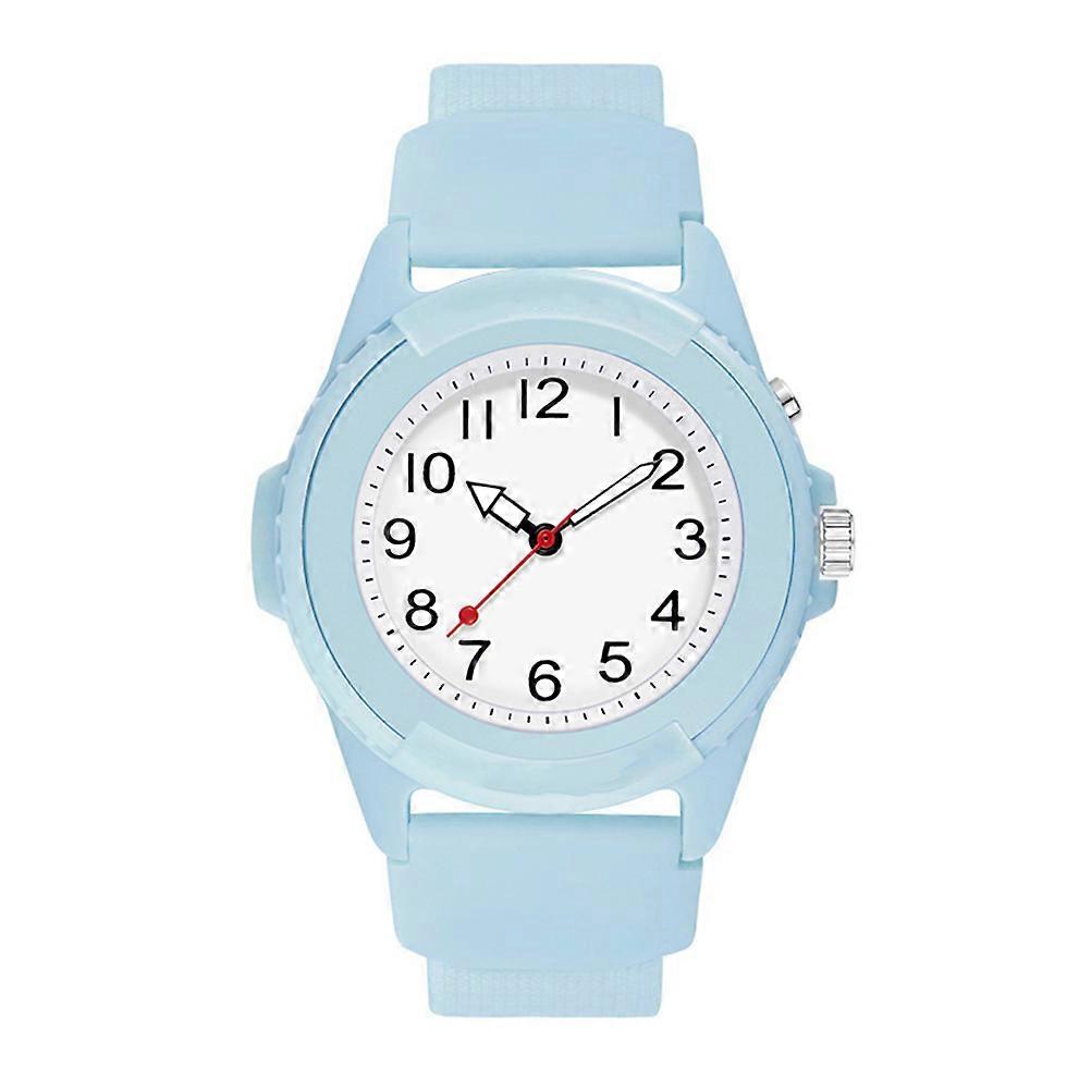 Adorable Sky-blue Childrens Digital Watch Designed for Daily Use with Durable Abs Material 1Set