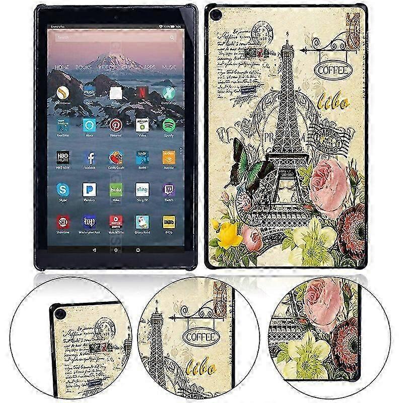 Tablet Case For HD 10 (9th gen 2019) -Tablet Lightweight soft shell plastic Smart Cover Case Computer Covers & Skins