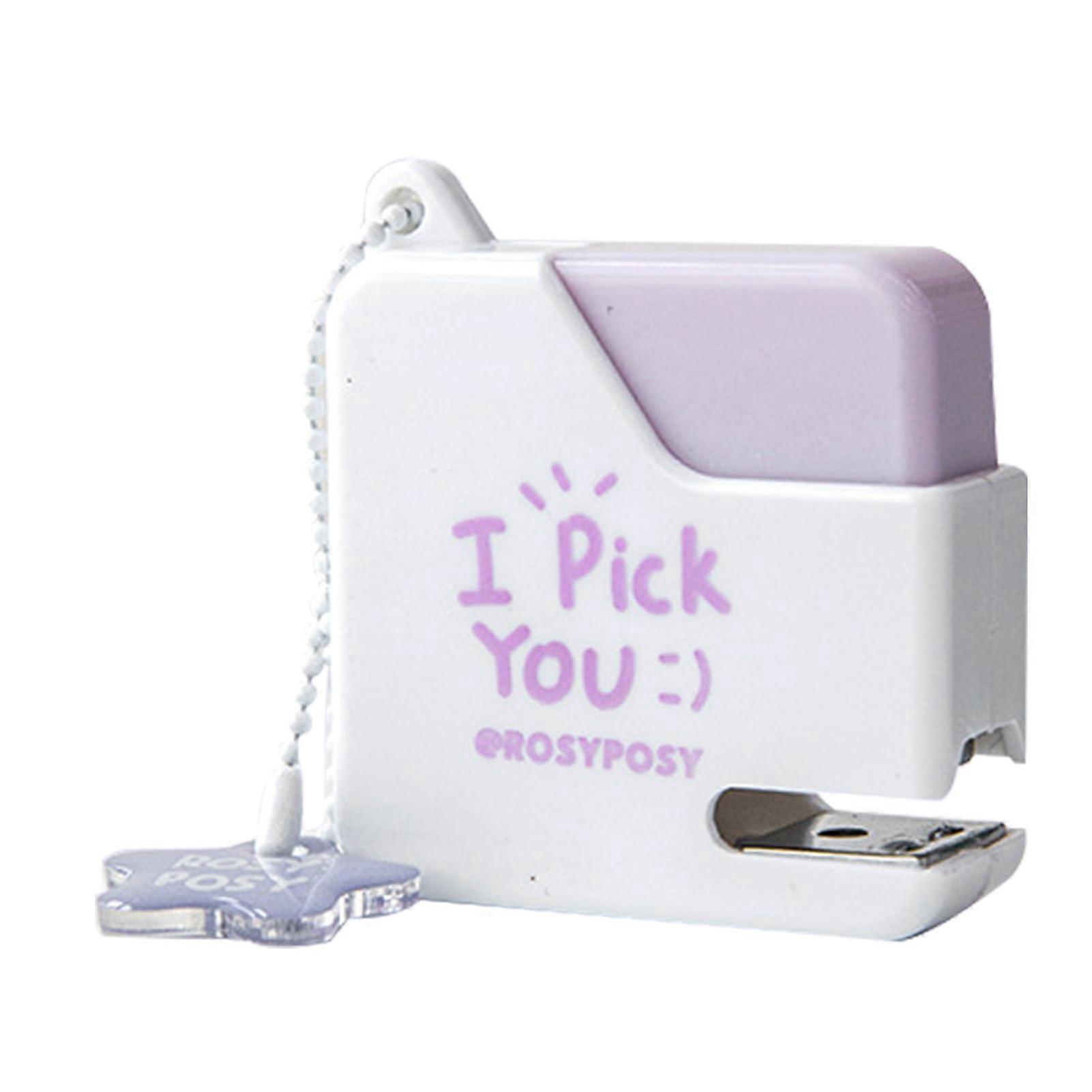 Travel binder, compact binder Cute binder with dots, portable desk binder set, adorable binder for desk, students, or office