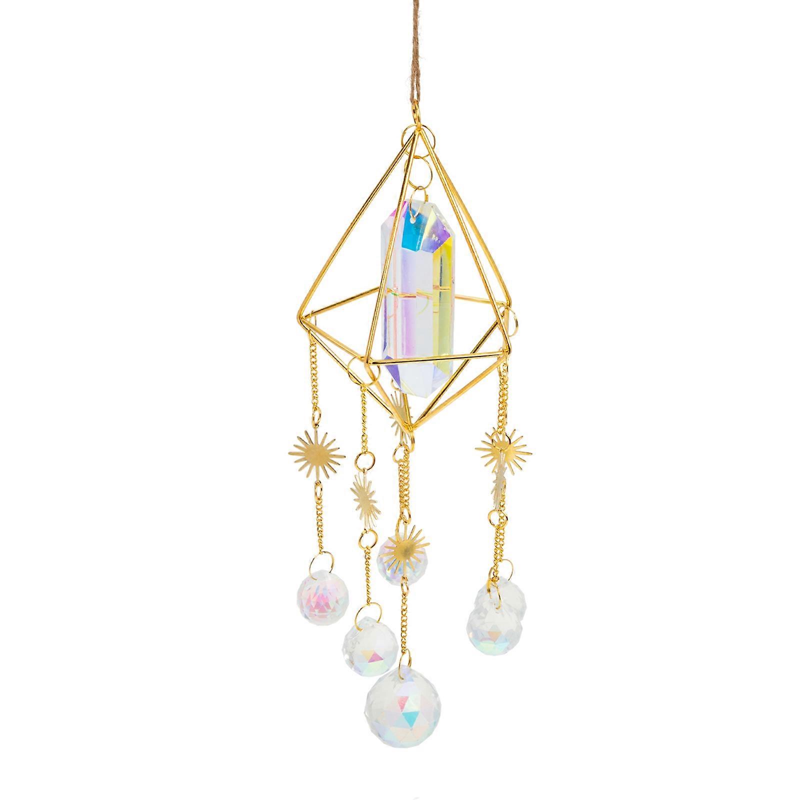 Hanging Decoration Crystal Pendant for Car Interior and Home Decor 30x10cm Elegant Design 1Set