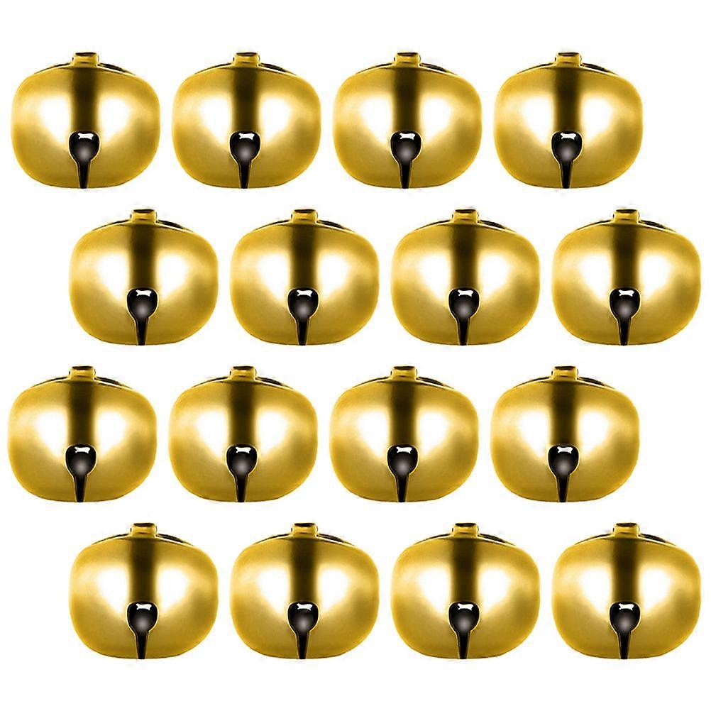 60Pcs Small Bells For DIY Decoration Suitable For Christmas Parties Design Golden Color