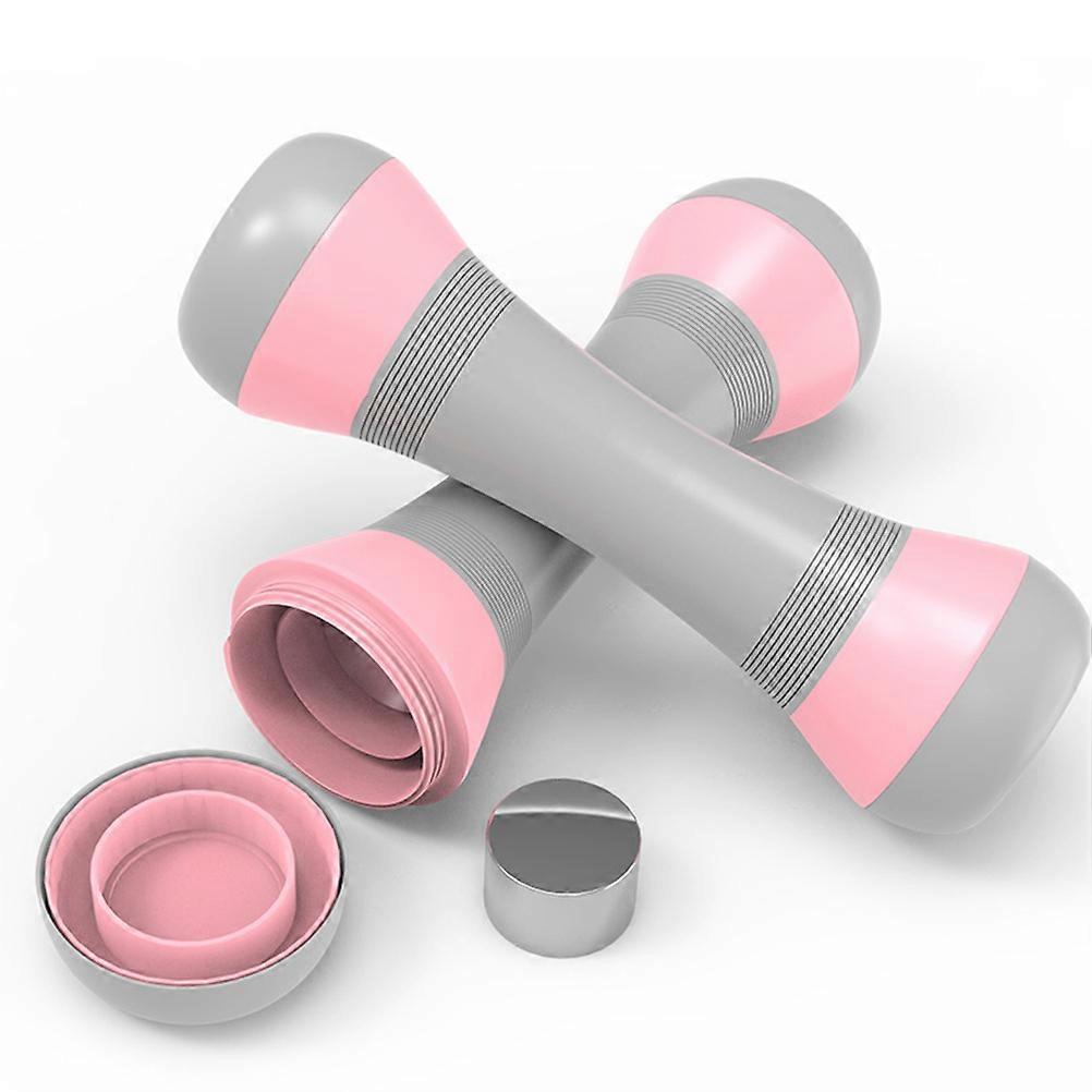 Dumbbell Weights 1Pcs Adjustable Weight Suitable For Women Gym Training Pink Color For Muscle Strengthening