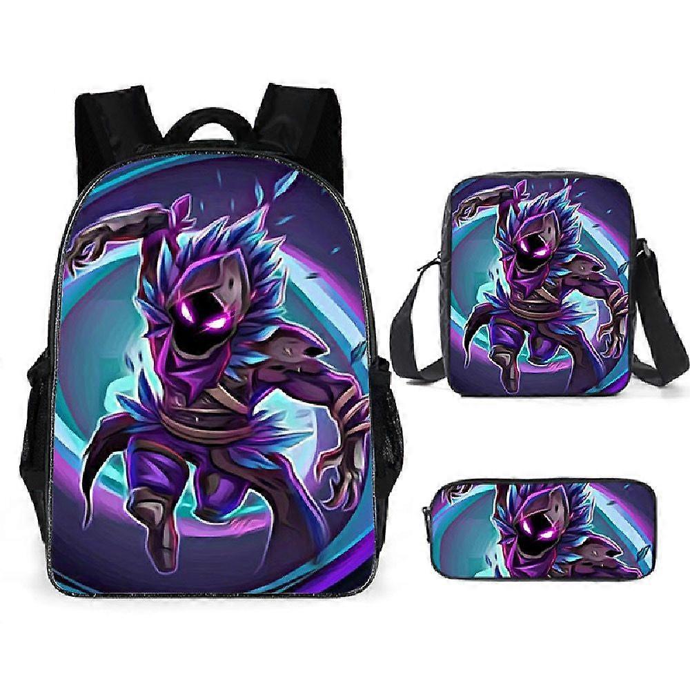 Mochila de estudiante Fortnite Fortnite Mochila de tres piezas Estuche de lápices Mochila