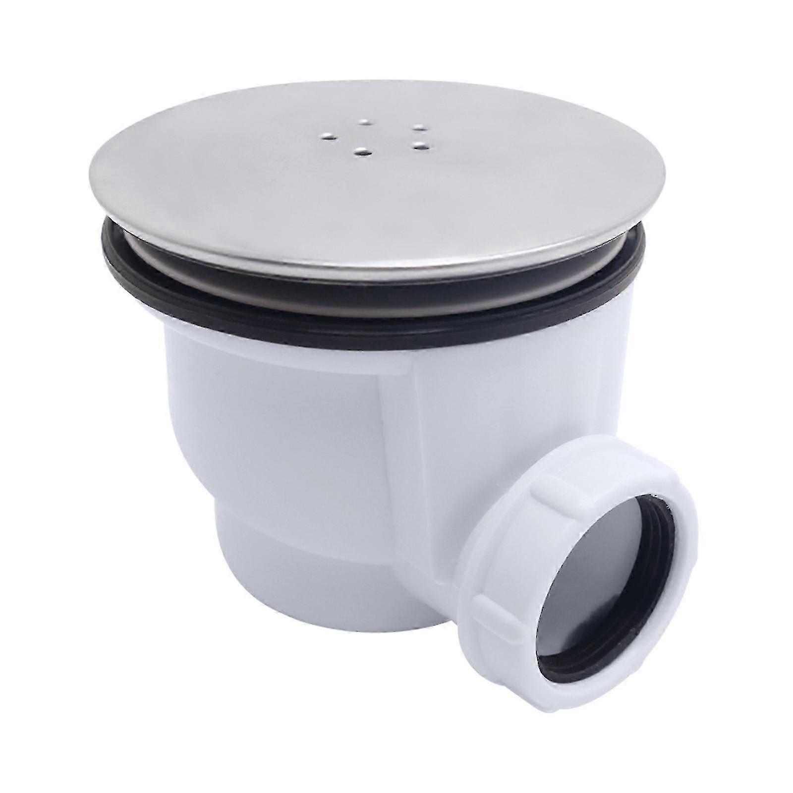 Shower Tray Waste Drain Trap Low Profiles Side Universal Bathroom Floor