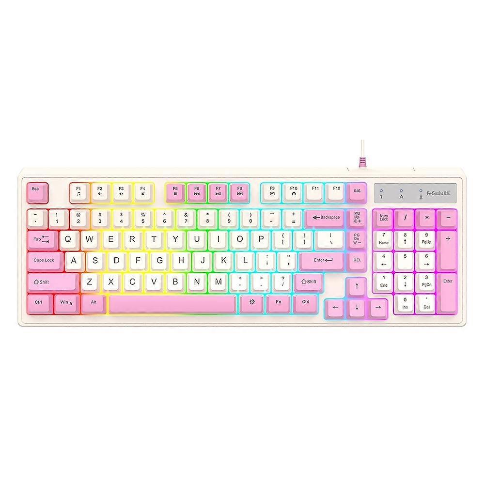 K-Snake Wired Keyboard Single Keyboard (Pink)