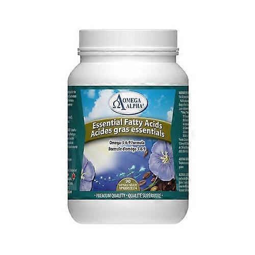 OmegaAlpha Essential Fatty Acids Omega 3-6-9, 90 Softgels