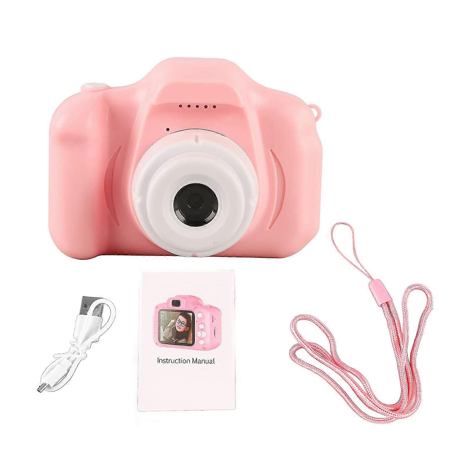 Rechargeable Kids Digital Camera with 8MP HD, USB Charging, and Durable Design