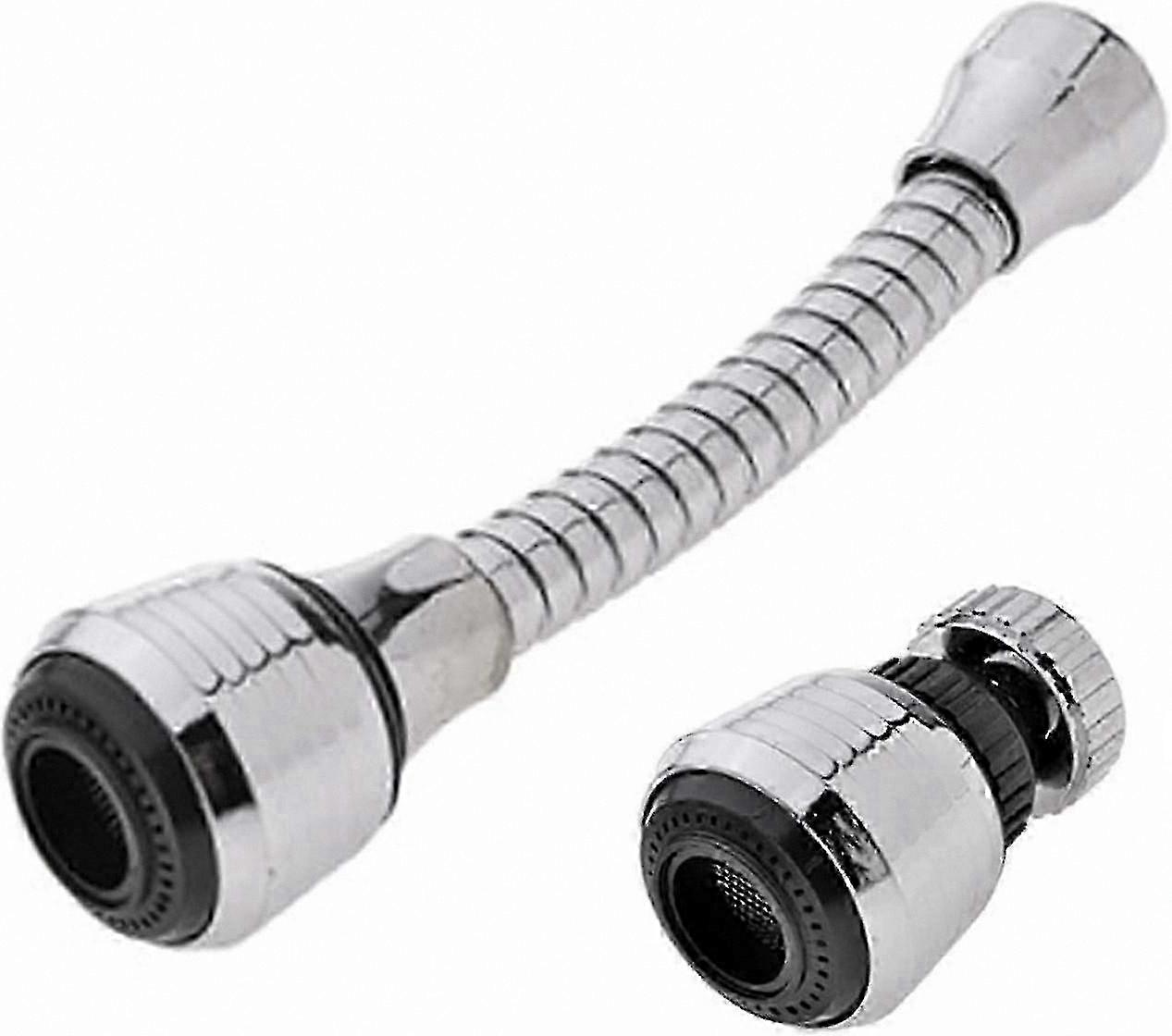 Flexible Faucet Nozzle with 360° Rotation, High-Pressure Stream, Easy Install for Kitchen & Bath Sinks