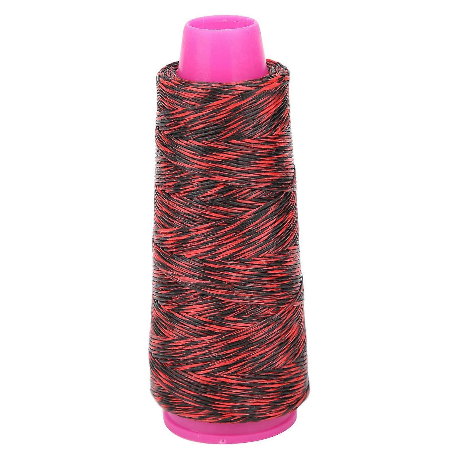 Archery 110m Dacron Bowstring Rope Making Thread for Bows, Black Red Color, Durable Material for Custom Bowstring