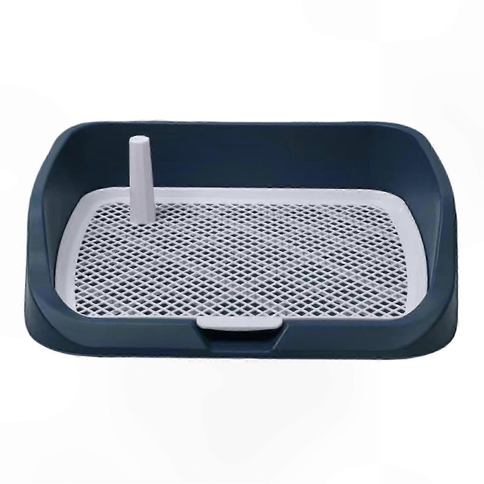 Multipurpose Pet Potty Tray with Mesh Column for Dog Training and Indoor Use