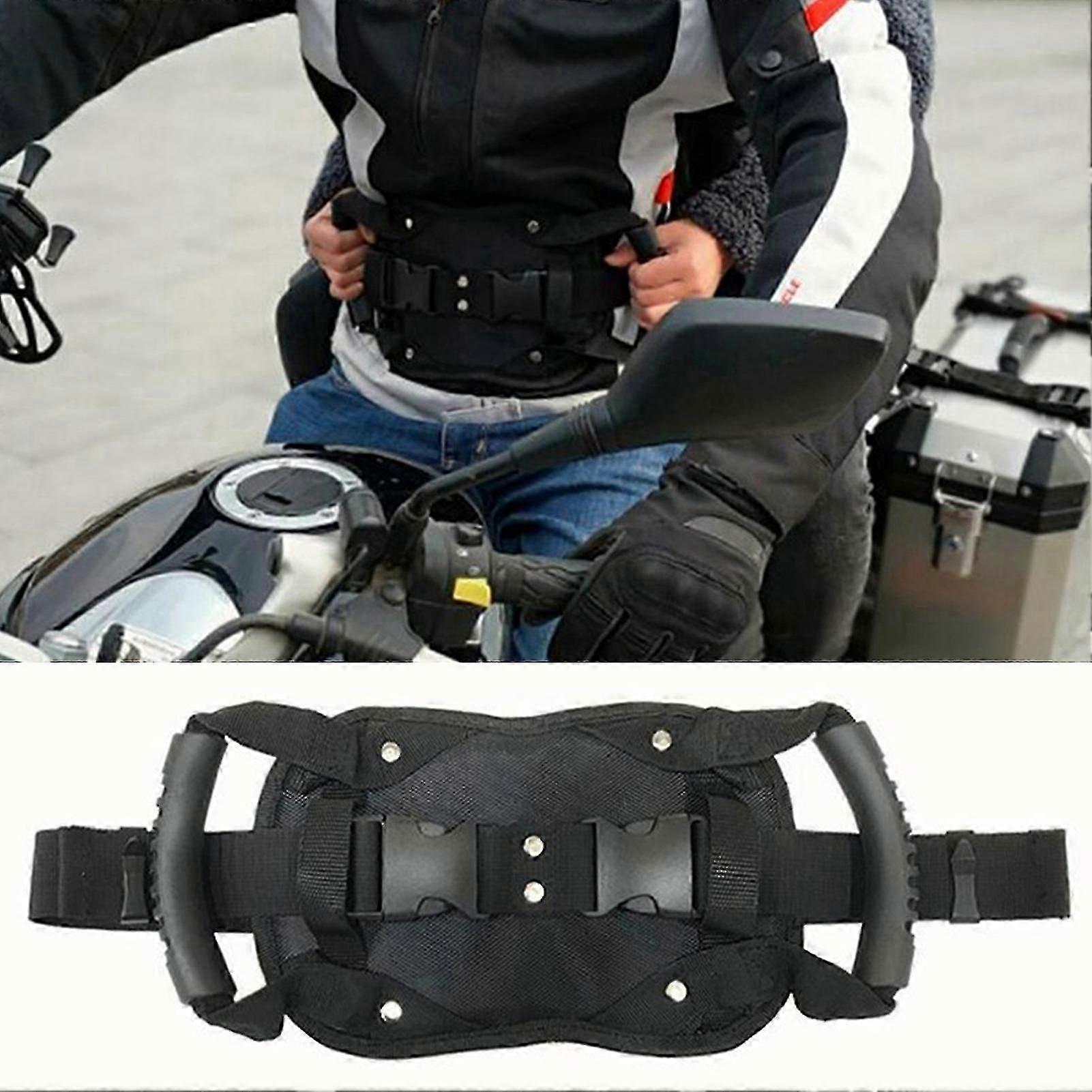 Moto Safety Handle Non-slip Adjustable Rear Seat Passenger Grip Grab Handle Riding Supplies Mengxi
