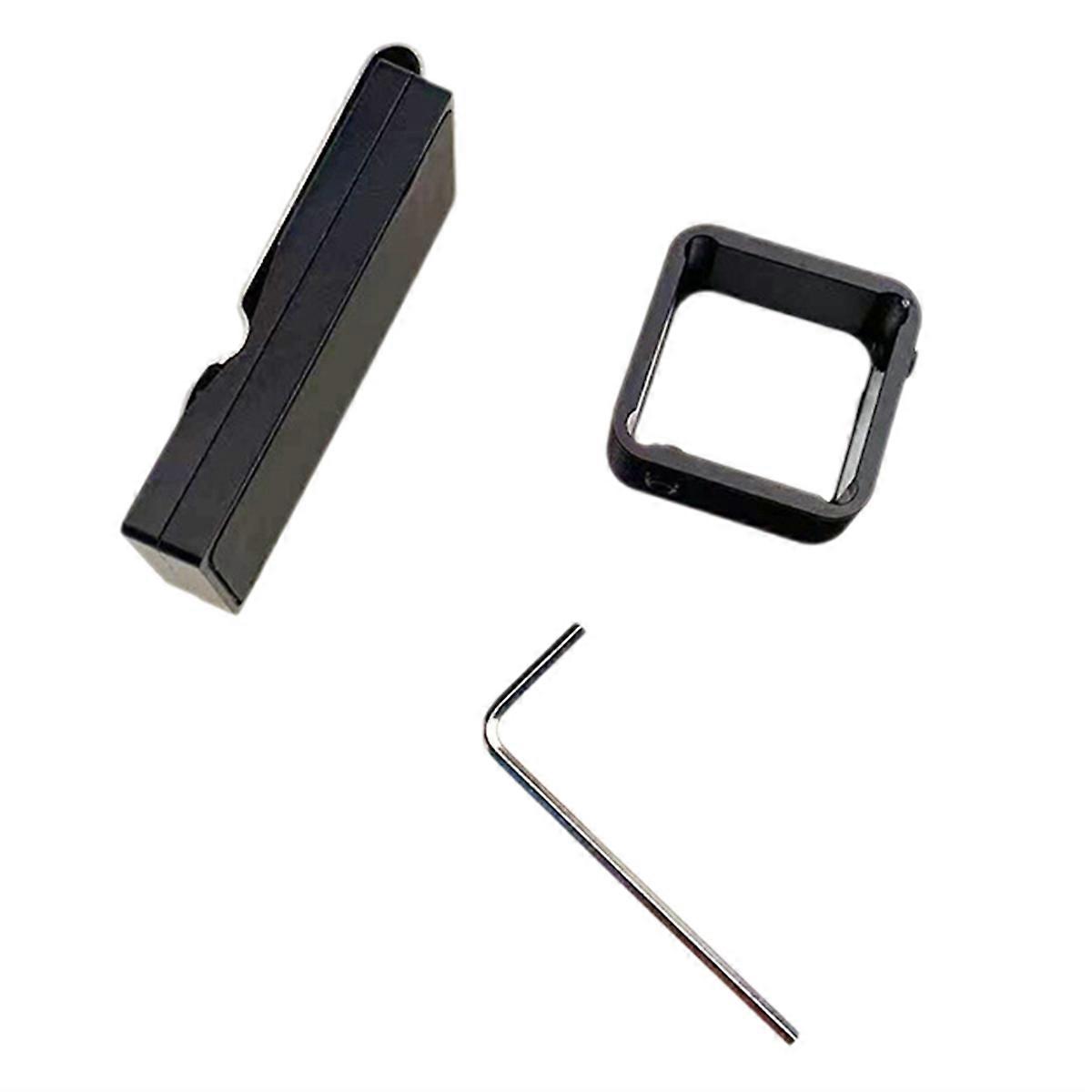 Billiard Chalk Holder Aluminum Alloy Billiard Chalk Holder Set Black