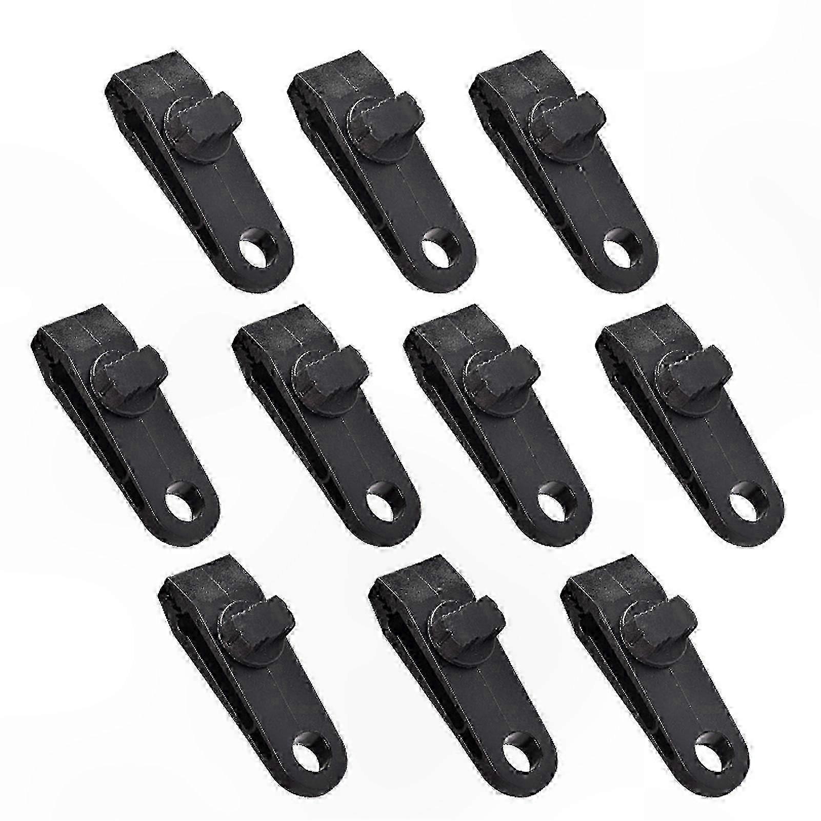 Windproof Tent Tarp Clips with Screw Lock and Teeth Design for Outdoor Use hwy