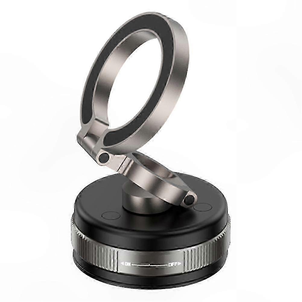 Car Mount with Magnetic Holder and Adjustable Foldable Functionality for Smartphones