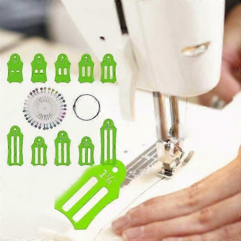 Quilting sasher tool set for jelly roll 10 pieces
