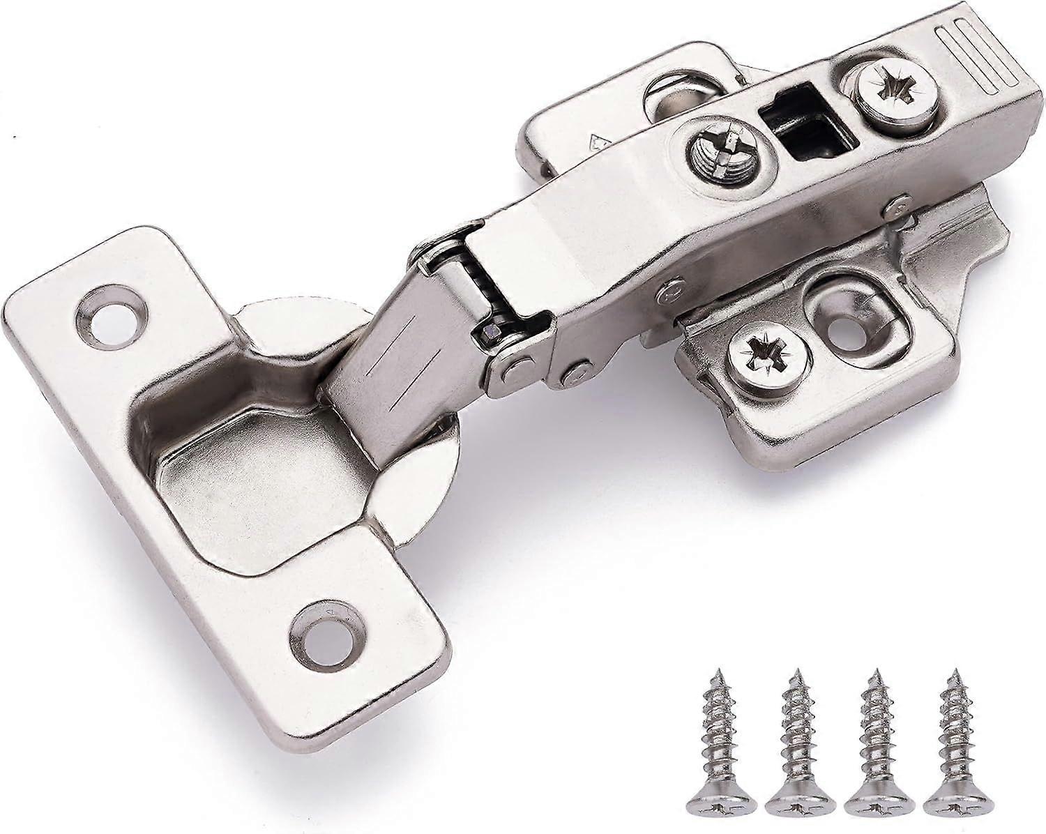 Full Overlay European Soft Close Cabinet Hinges for Kitchen Cabinets (20 Pcs)