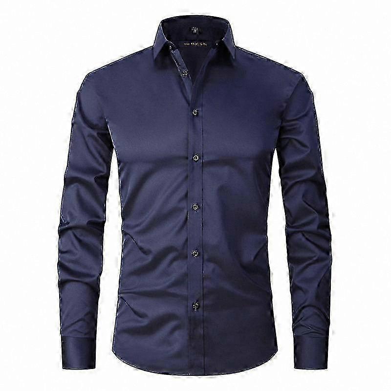 Slim Fit Long Sleeve Shirt for Men