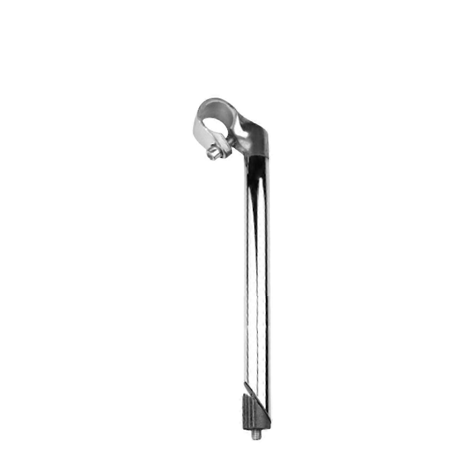 Adjustable Gooseneck Riser Stem Aluminum Alloy Quill Stem for Bicycles Handlebar Extension Universal Fit