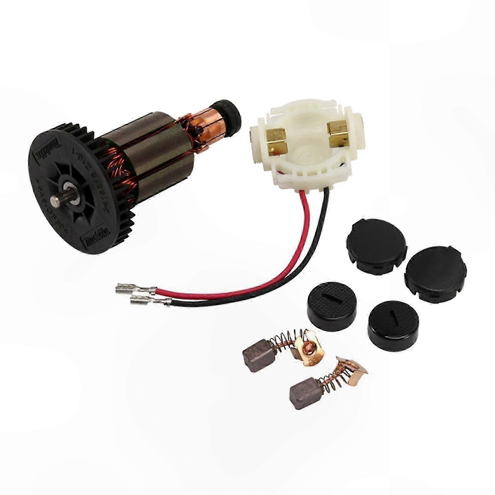 Replacement Brush Set with Holder, Caps, Cover, and Armature for Select Models