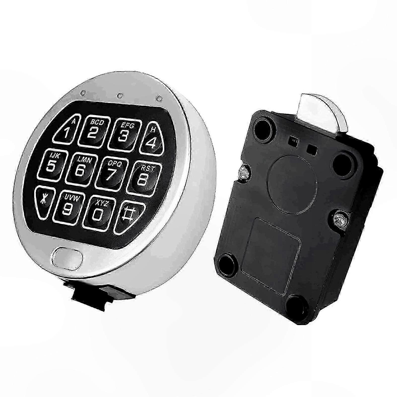 Programmable Digital Safe Lock with Swing Bolt Mechanism for Enhanced Security