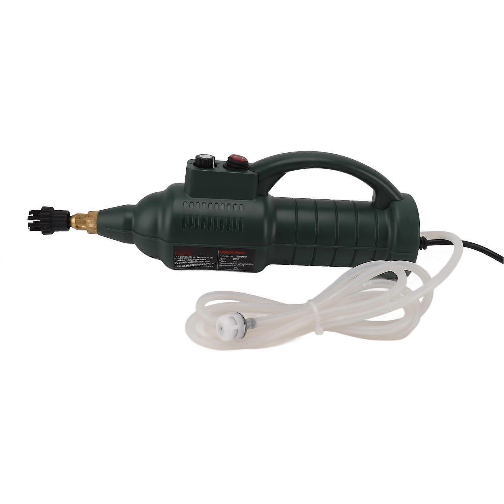 Handheld 2500W Steam Cleaner 3 Brush Heads 2 Nozzles 3BAR US Plug