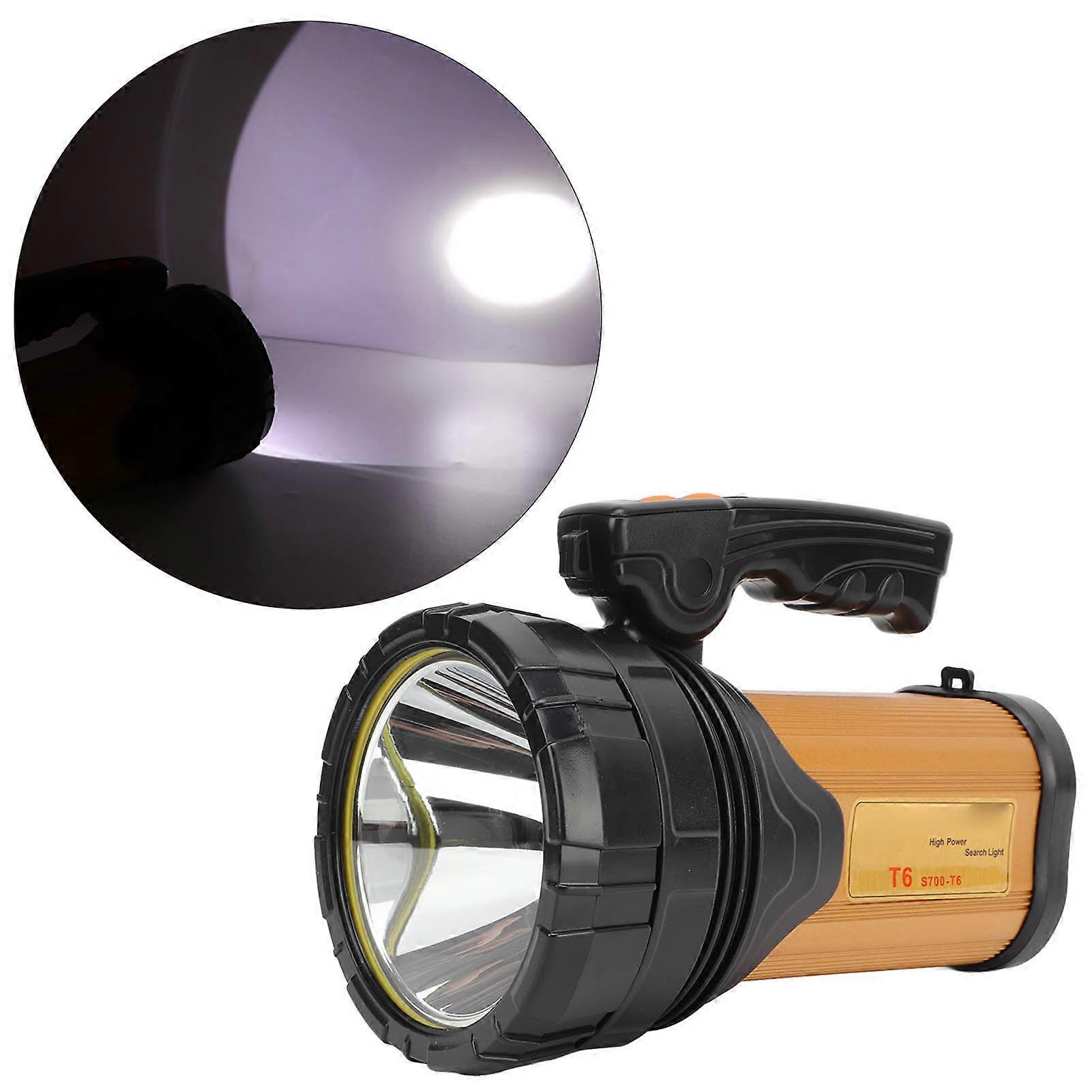 Super Bright Handheld Torch 4000mAh Portable Outdoor Flashlight