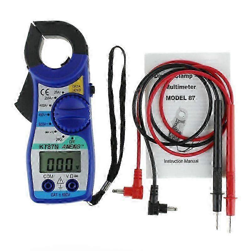 ANENG KT87 Digital Multimeter Clamp Meter Current Clamp Pincers AC/for DC Tester