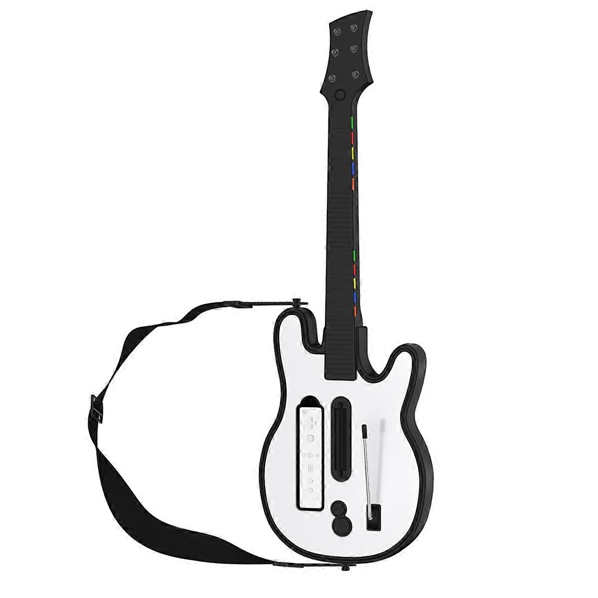 Wireless Guitar Controller for RGB Gaming Controller Guitar Gamepad for Guitar Rock Band Game
