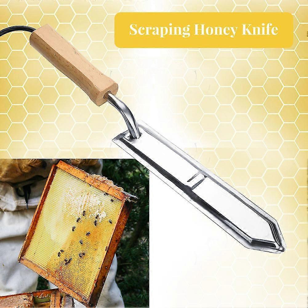 Electric Uncapping Knife Honey Cutter Scraper Bee Extractor Beekeeping Tools EU Plug 110-240V-2025-ss