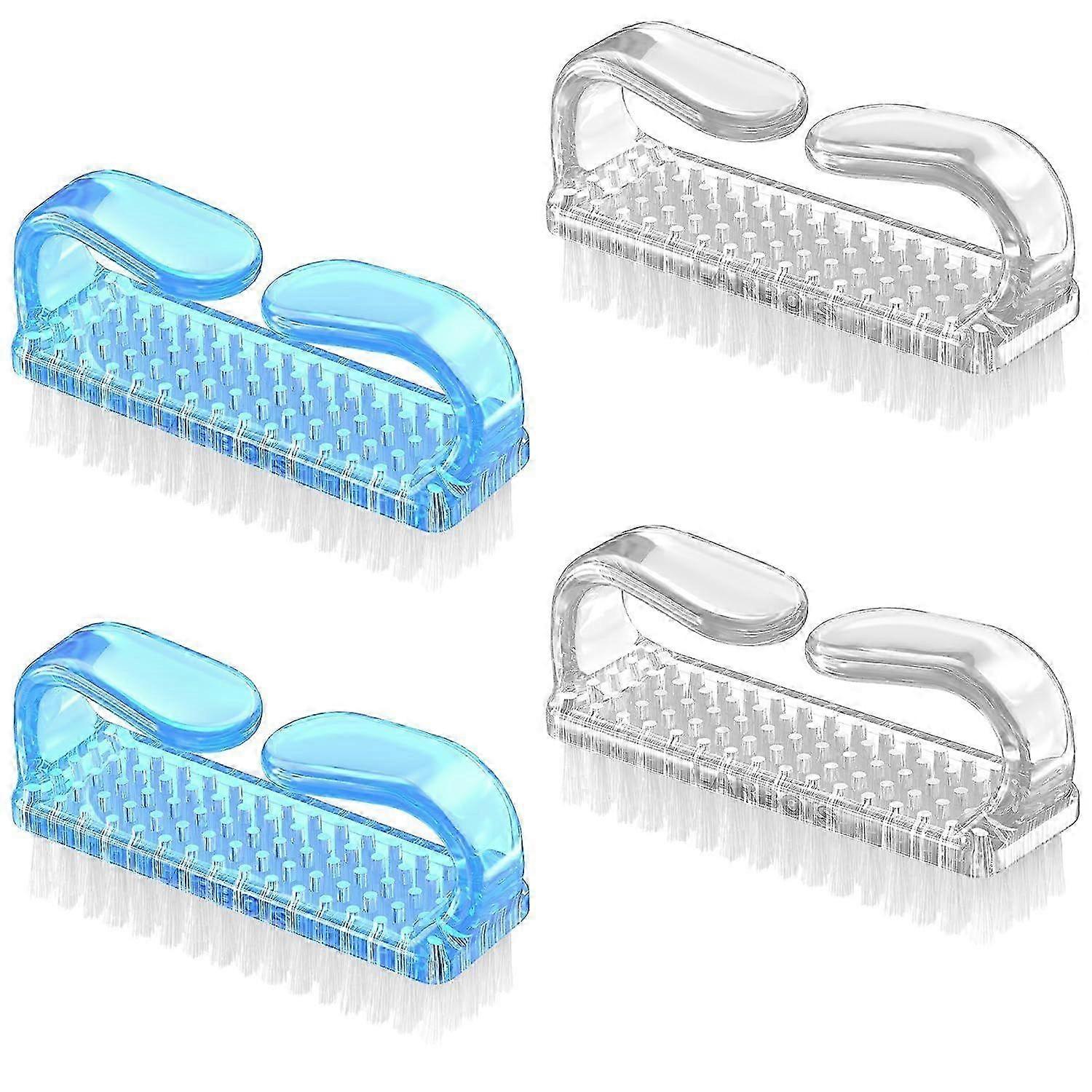 2025 Latest Model Handle Grip Nail Brush, Hand Fingernail Brush Cleaner