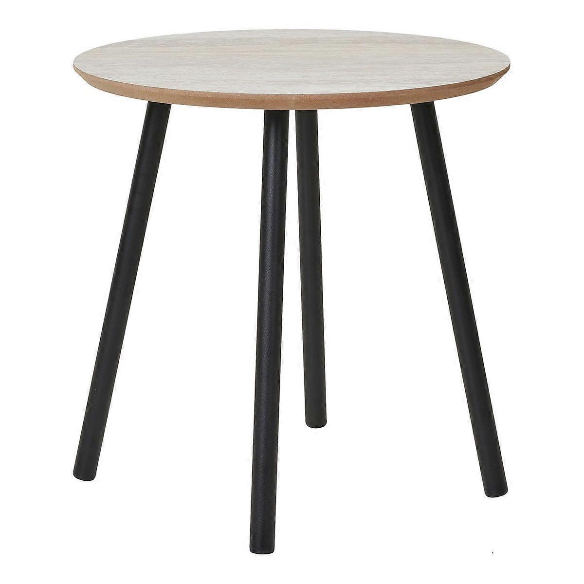 Alost Table Basse, Beige, MDF, 40x40x40 cm