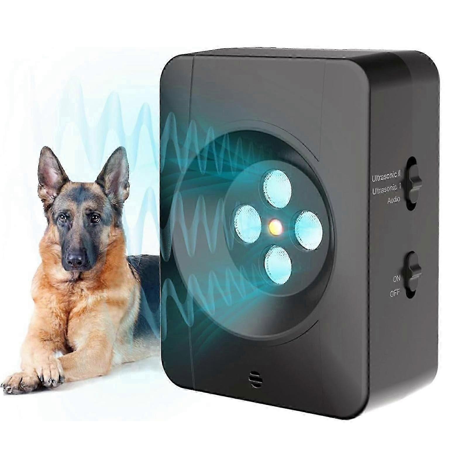 Ultrasonic Anti Barking Device for Dogs Adjustable Sonic Bark Deterrent Bark Device