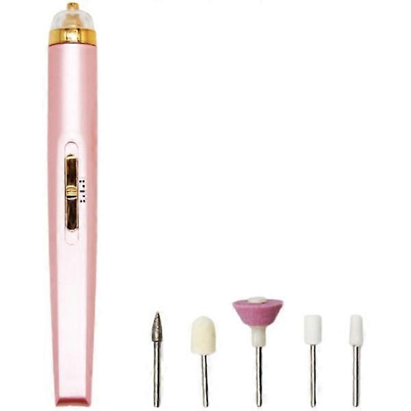 Electronic Nail File and Complete Tool for Manicure and Pedicure