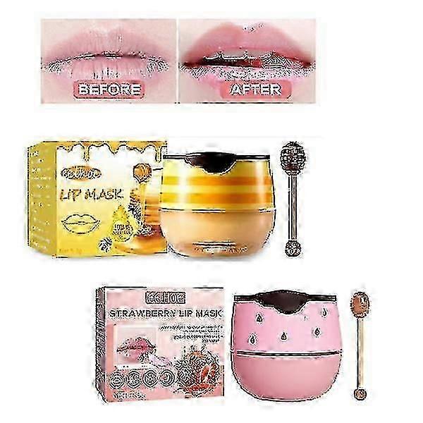1/2pcs Eelhoe Lip Mask Removes Dead Skin, Hydrates And Moisturizes Anti-freeze, Dry And Cracks, Lightening Lip Lines, Non-greasy And Absorbent Lip Bal