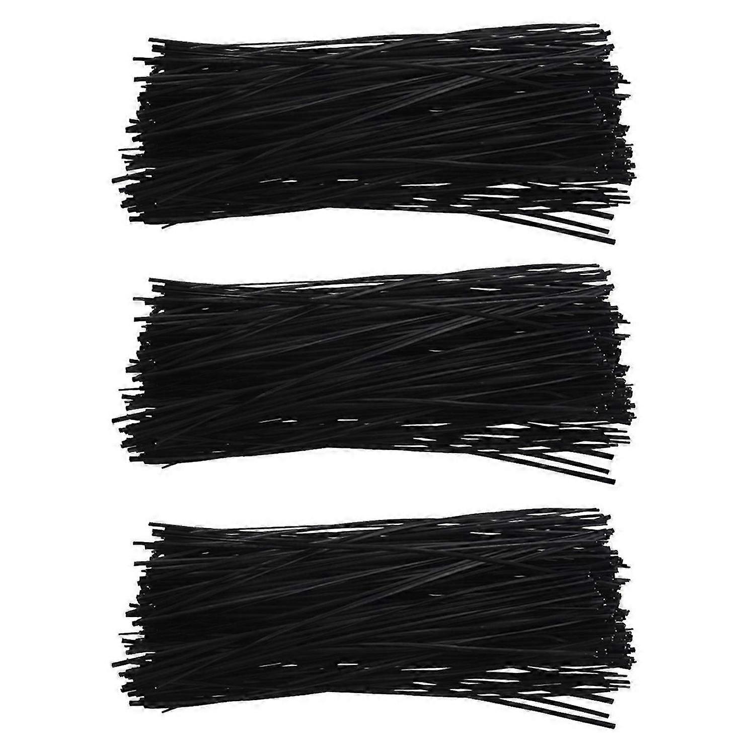 200x Plastic Shell Package Reusable Twist Ties Cable Fasteners 150mm