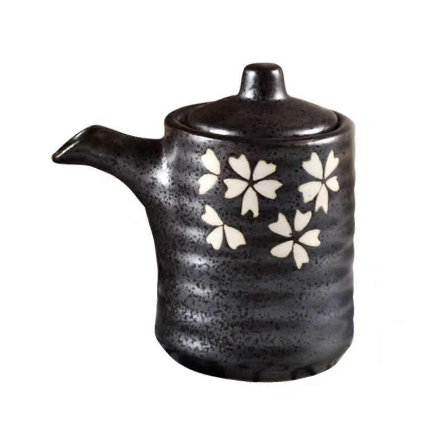 Bouteille distributrice de sauce soja en céramique japonaise pour bar à sushis 180ml 2025