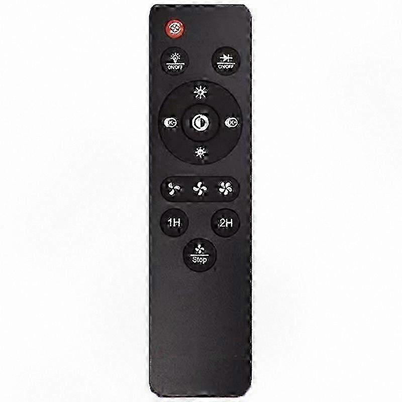 Remote Control for Ceiling Fan Light with Dimming, Soft Buttons, and Color Change Options