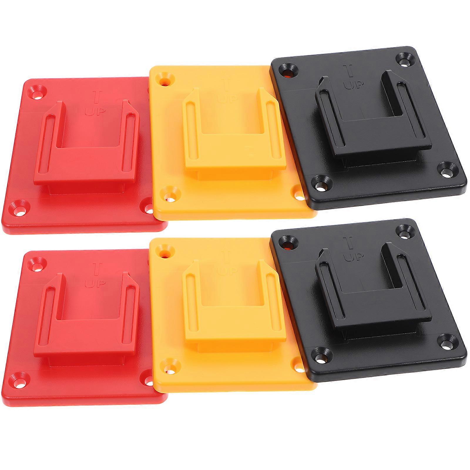 Electric Tool Storage Holder for Tool Holder Dock with 6Pcs Wall Mounts