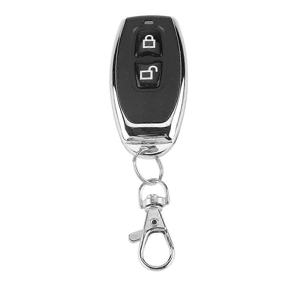 433MHz Matal Two Buttons RF Wireless Learning Code Remote Control Transmitter