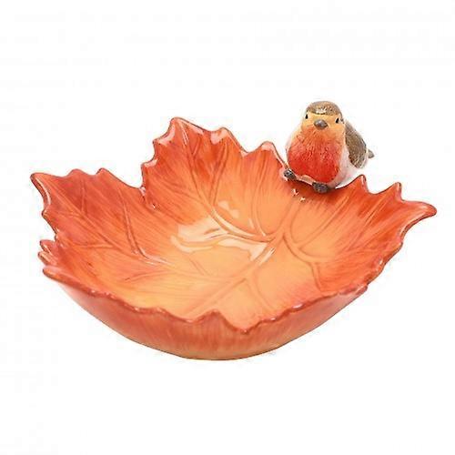 Bol de service Country Living Robin sur une feuille