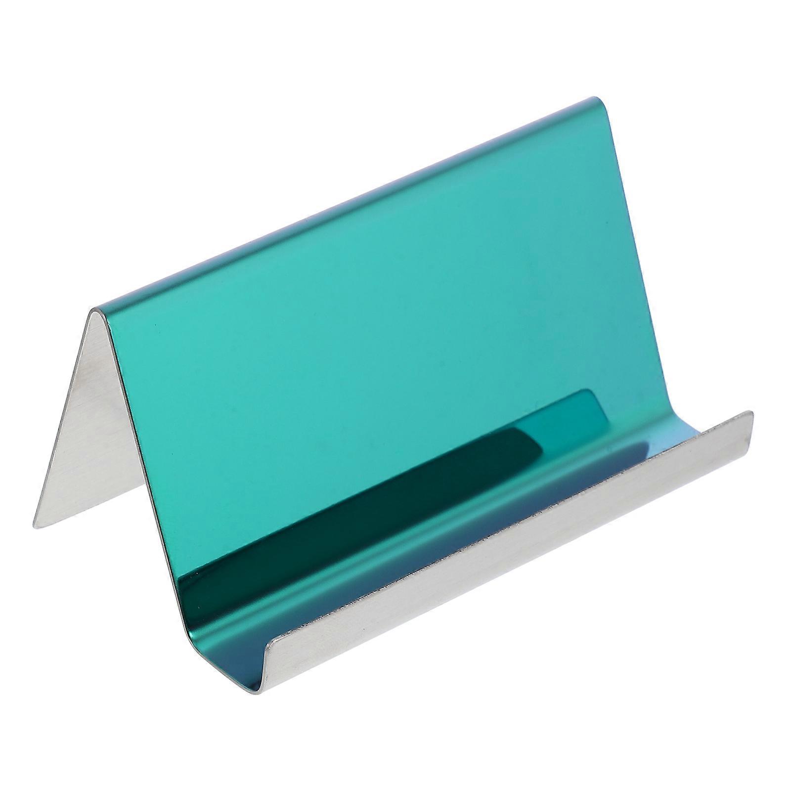 Metal Card Organizer Credit Card Holder For Hotel Reception And Exhibition 3.5×2×1.8in Dimensions 1Pack