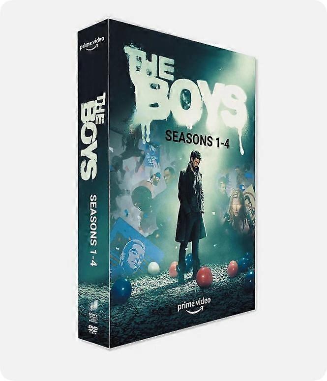 The Boys sæson 1-4 komplet sæson 12-disks DVD ny