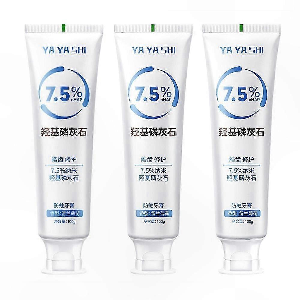 Mint Fresh Hydroxyapatite Toothpaste for Enamel Care and Sensitive Teeth Protection