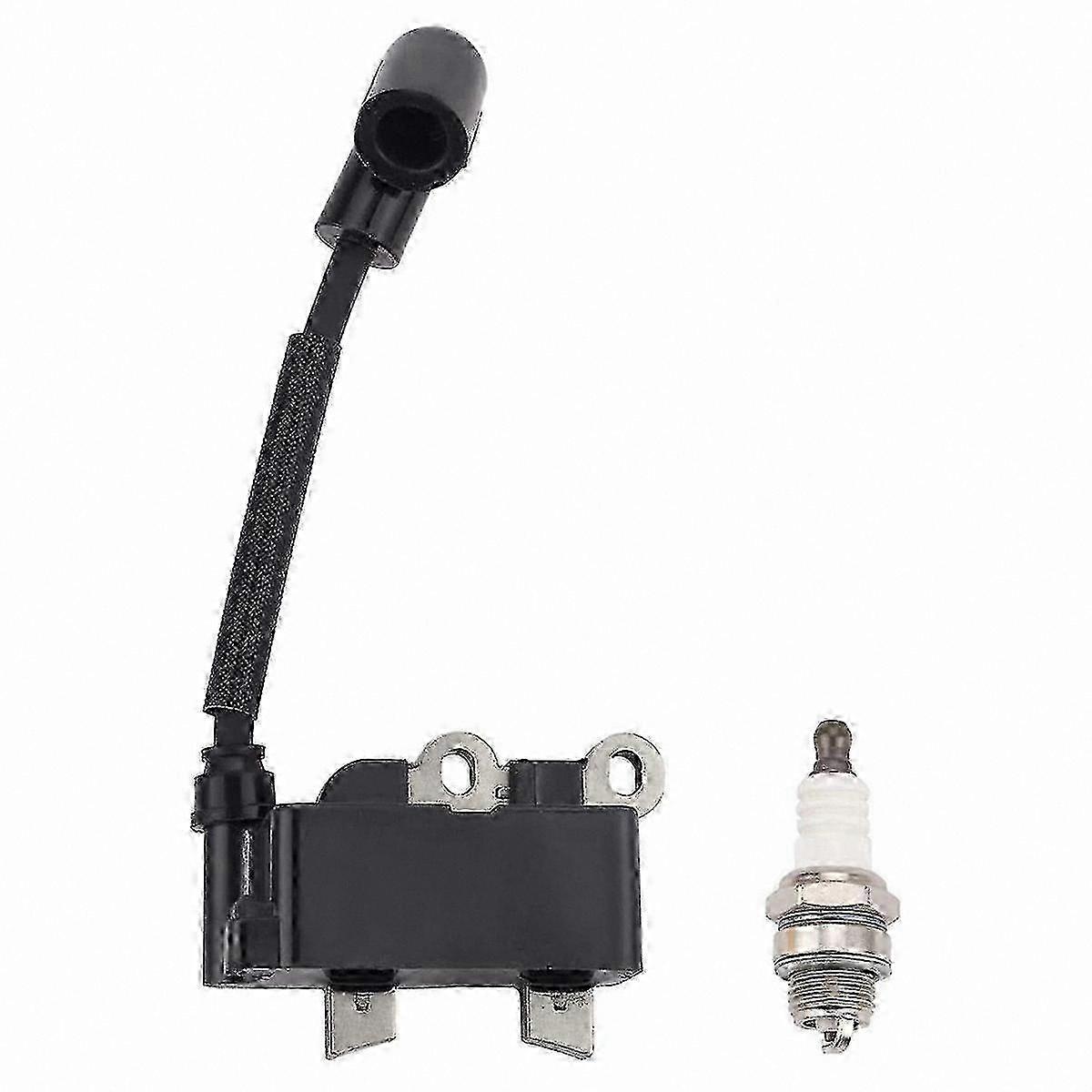 25CC 25.4CC Trimmer Ignition Coil and Spark Plug Replacement Part for String Trimmers