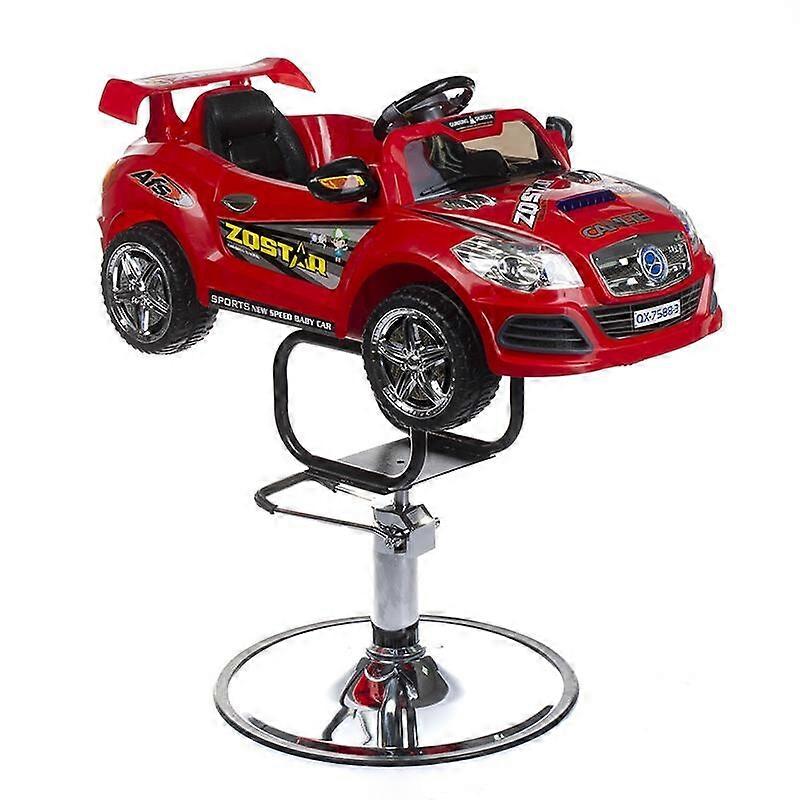 Barnfrisörstol Racerbil - Röd